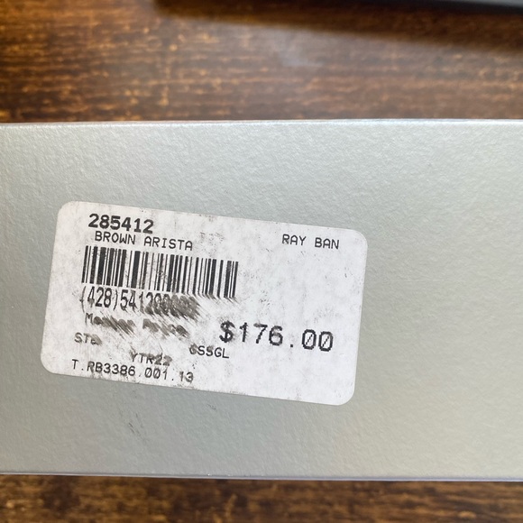 Brown/gold Ray Band sunglasses - Picture 3 of 8